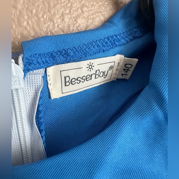 Halloween Alice Costume Blue Peter Pan Collar Dress with White Apron - Picture 8 of 8